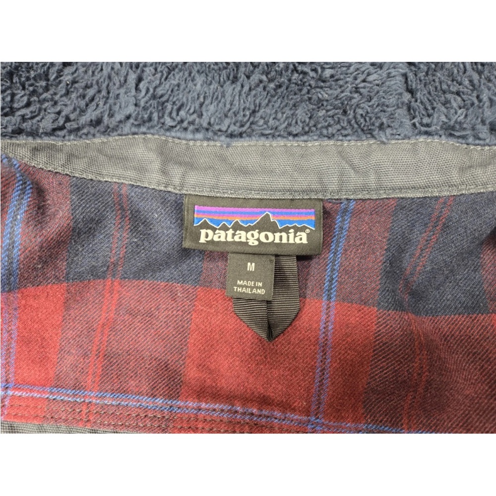 Patagonia Prairie Dawn Jacket Navy Blue Size M Womens Canvas Gorpcore - Picture 3 of 8